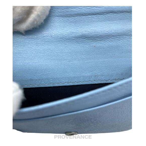 🔴  Dior Compact Wallet - Powder Blue 1 Oblique Trotter - Picture 8 of 8